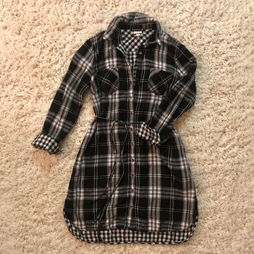 Merona Plaid Flannel Dress